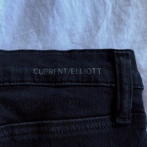 Black jeans from Current/Elliot